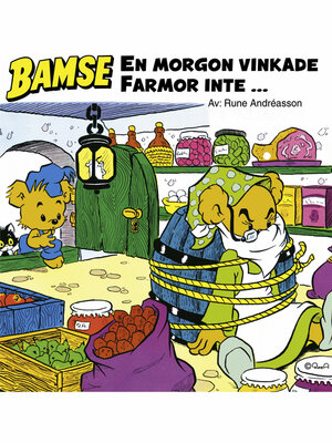 cover image of En morgon vinkade Farmor inte ...